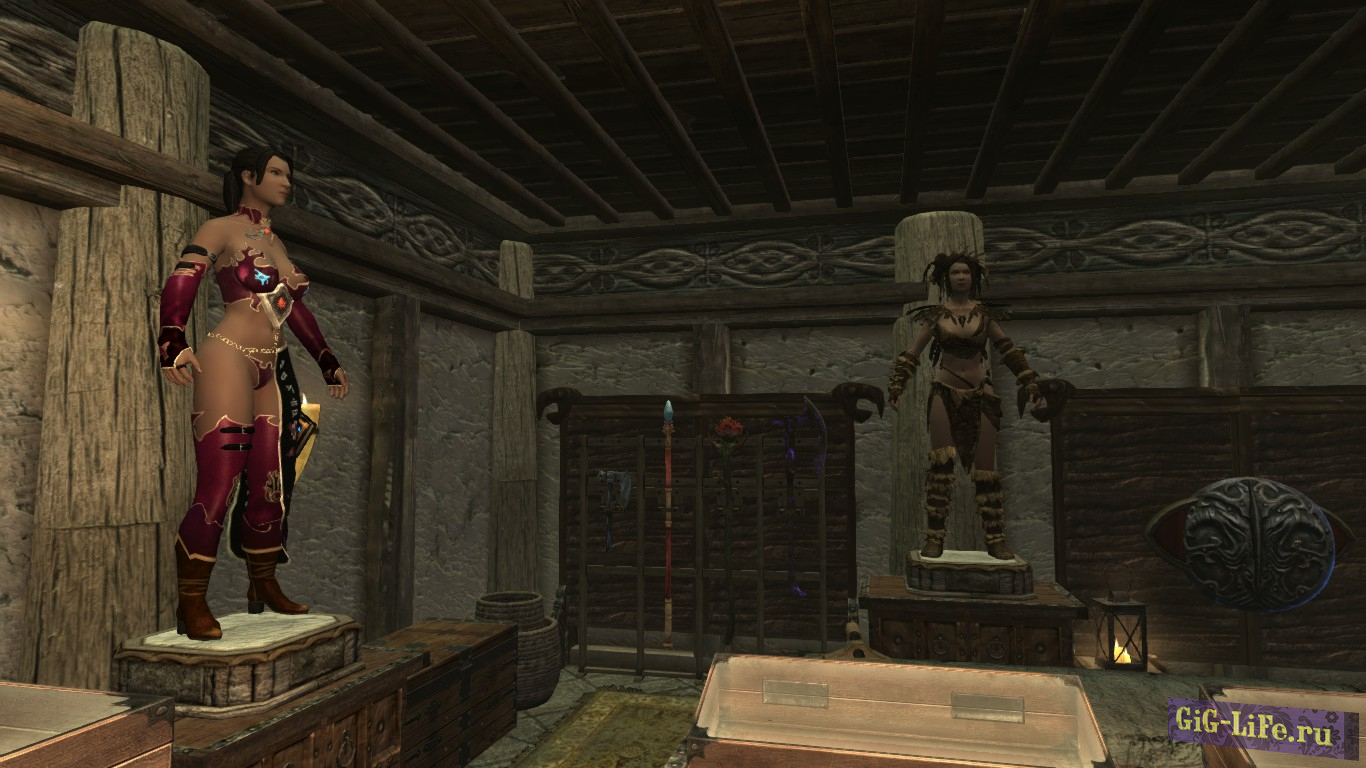 Женские манекены / Female Mannequins - Heartfires compatible