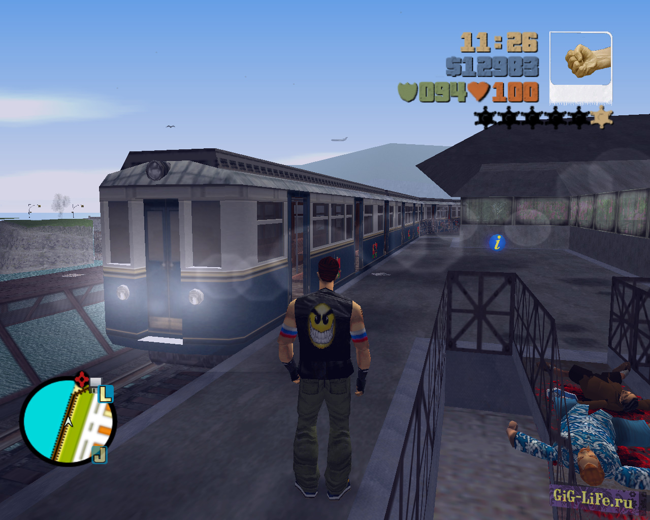 Поезд из игры MAFIA + 2 Скрипта