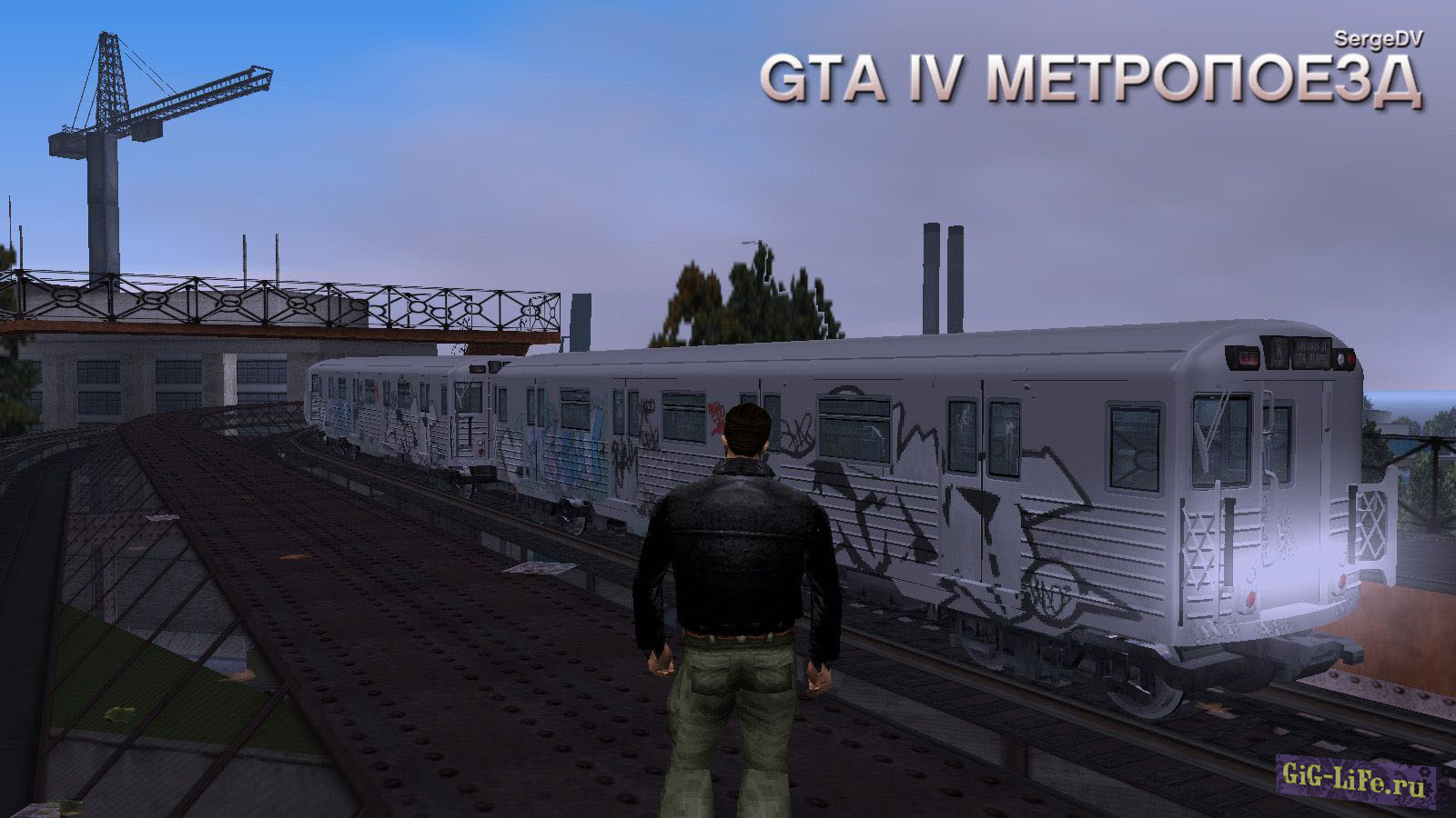 Метропоезд из GTA IV в GTA III