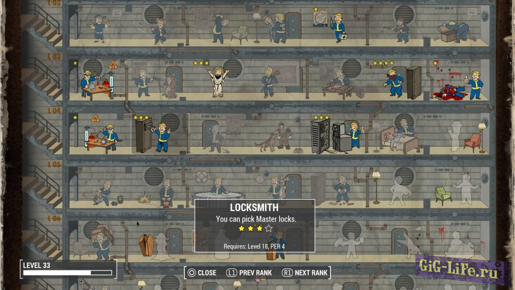 Нет требований для уровня перков / No Perk Level Requirements