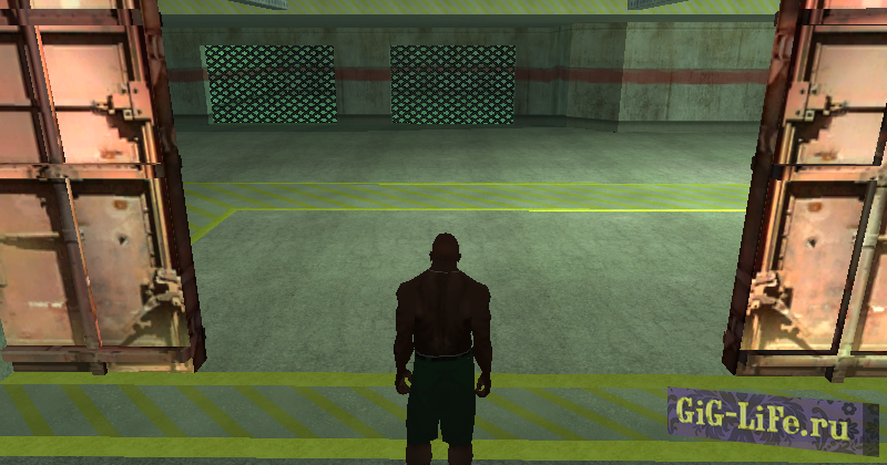 Пневматические ворота в зоне 69 / Pneumatic gate in zone 69