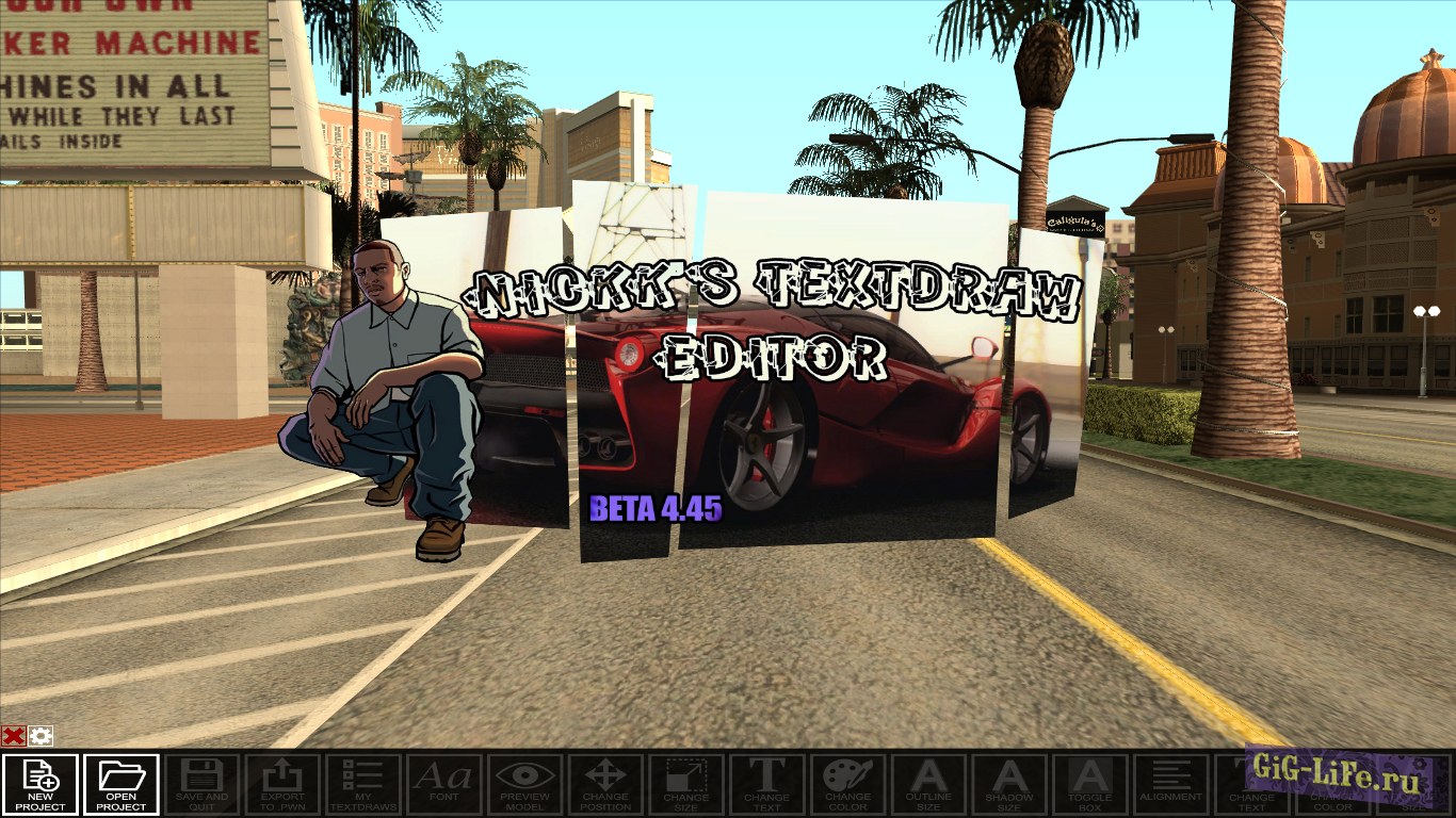 Nickk's TextDraw Editor (Beta 4.45)