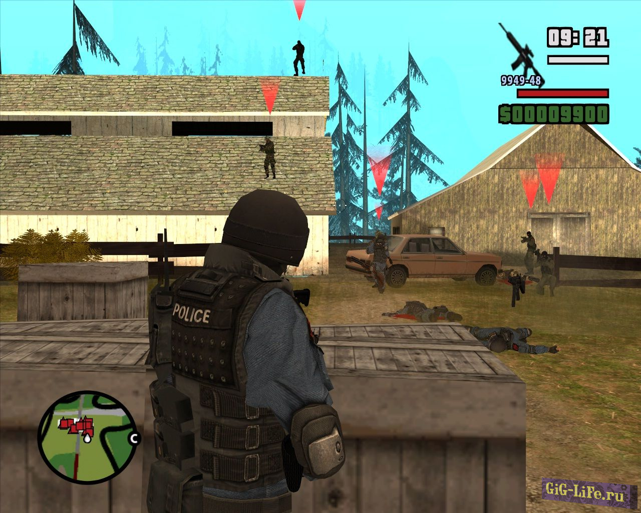 GTA:SA - Новая миссия - ферма