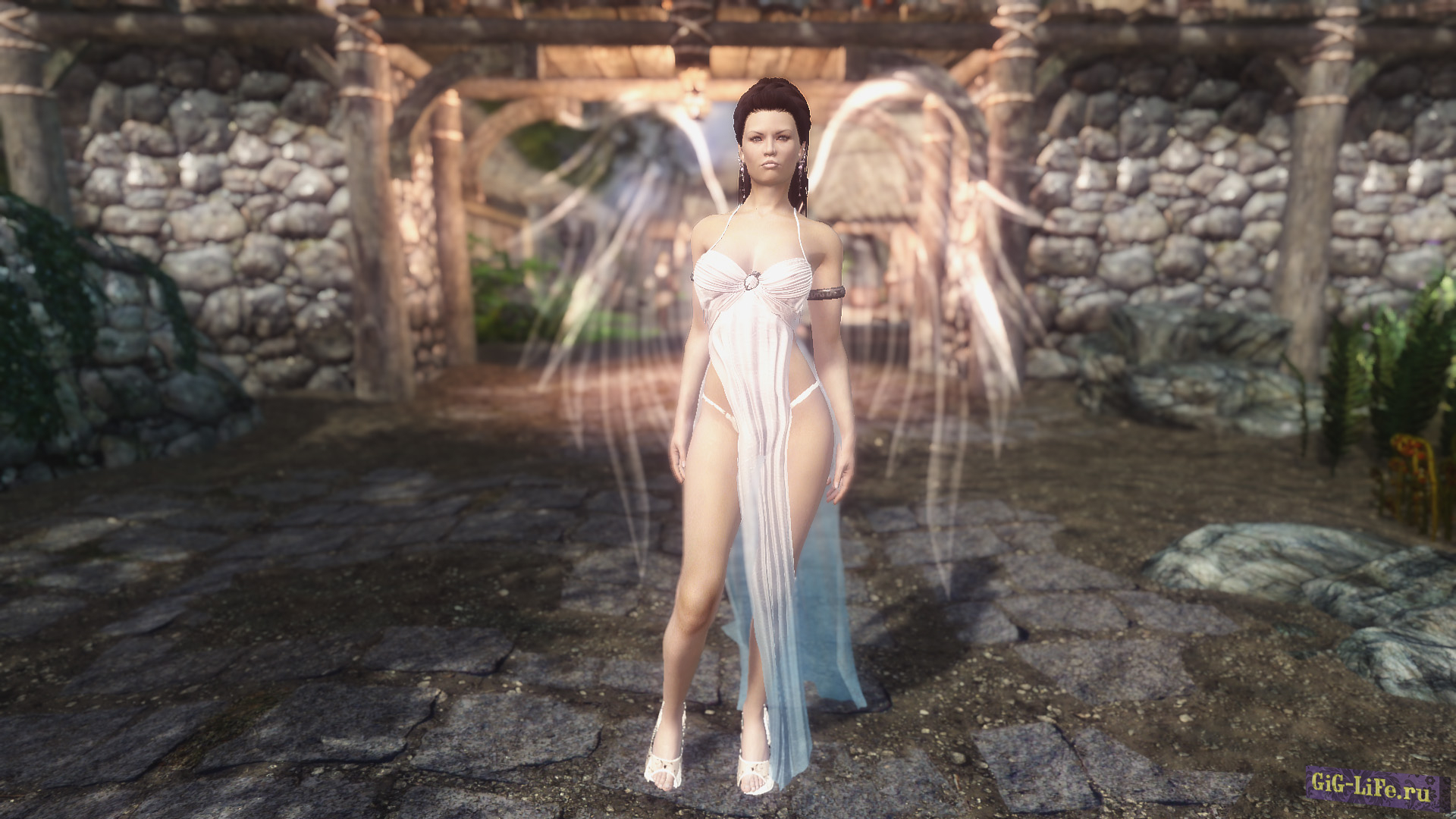 Skyrim — одежда Ангел (UNP-HDT)