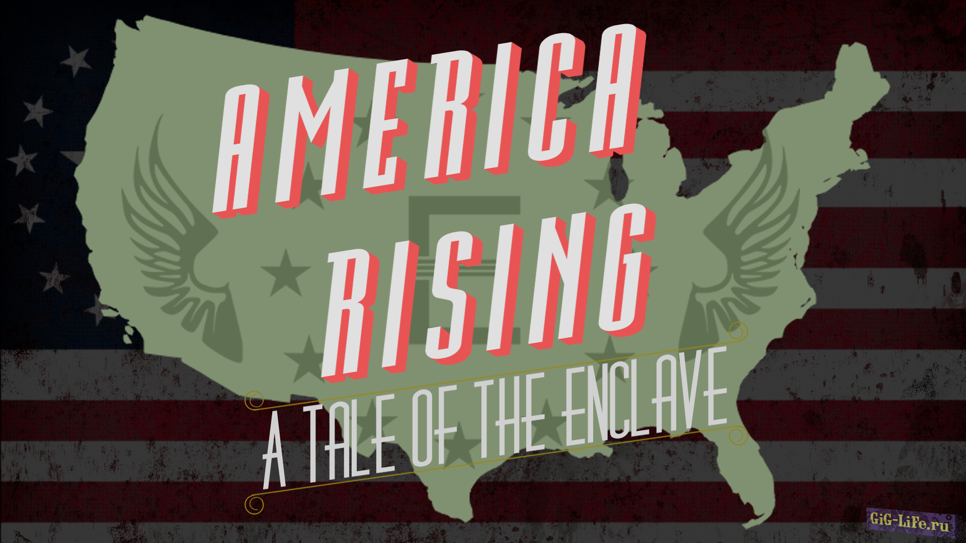 Fallout 4 — Возрождение Америки: История об Анклаве / America Rising - A Tale of the Enclave 1.0.2 RUS - 1.1.2 ENG