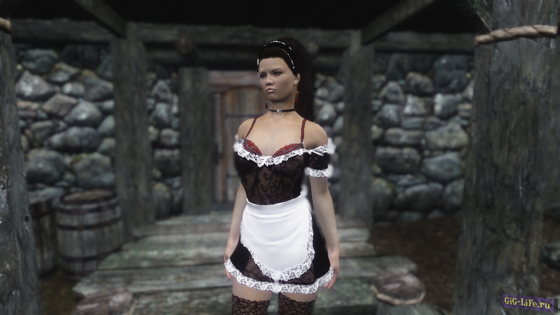 Skyrim — Одежда горничной UNP-HDT