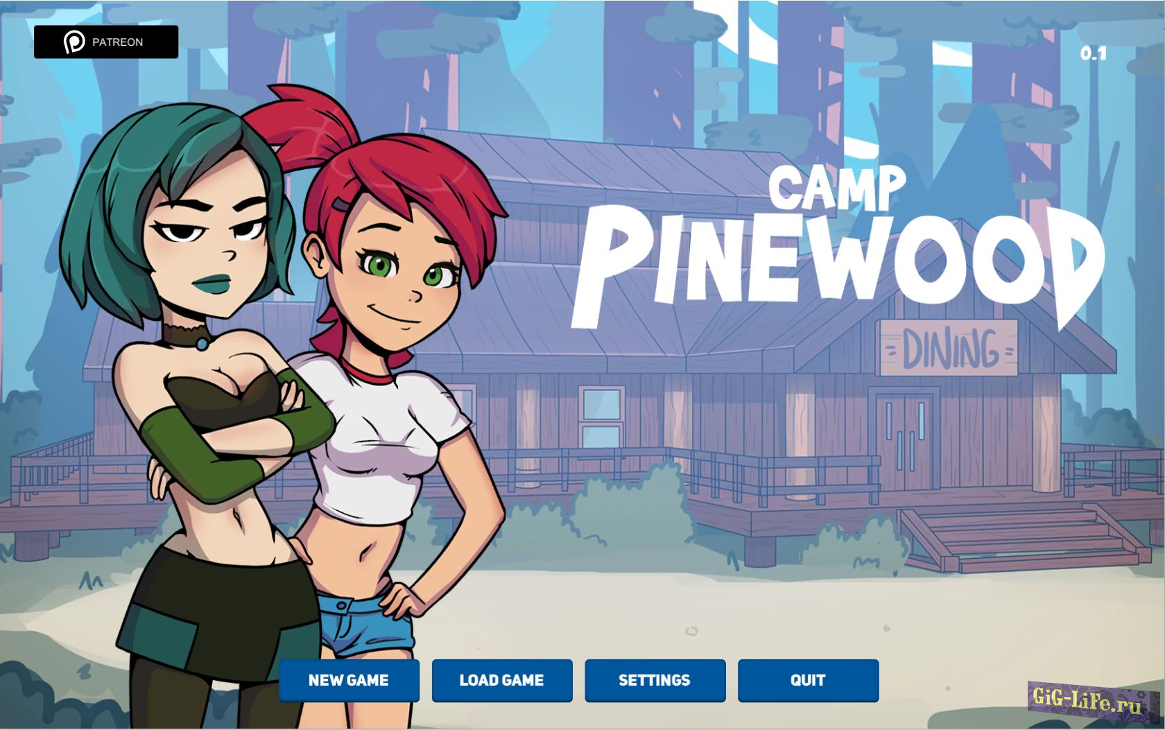 Лагерь Сосновый лес / Camp Pinewood [Unity: v.1.1 Ren'py: v.1.5 Eng + Walkthrough+ Ikarumod] (2018) (Rus/Eng) [Unity] [Ren'py] [MacOS] [Android]