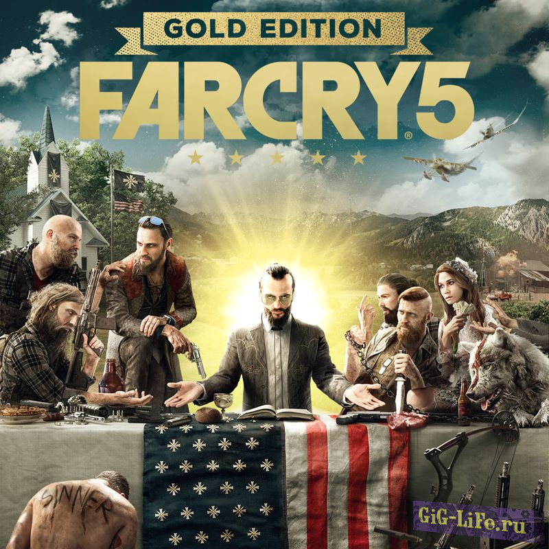 Far Cry 5: Gold Edition [v 1.4.0.0 + DLCs] (2018/PC/Русский), Repack от xatab