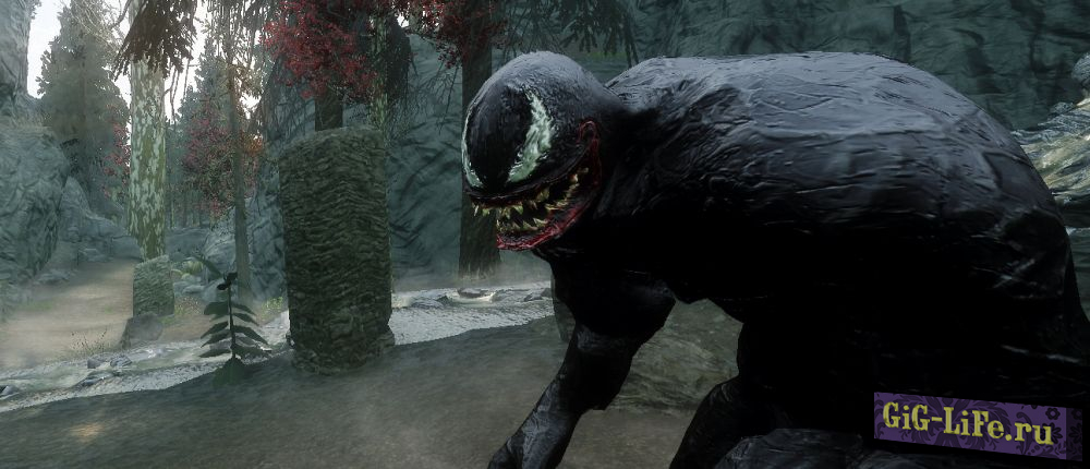 Веном теперь и в Skyrim