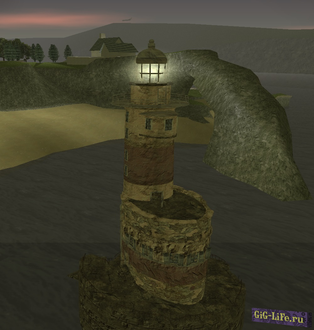 Заброшенный маяк и Даркел