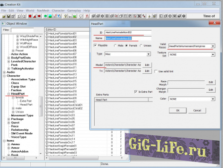 После того запускаем СК, берем любой ванильный hairline