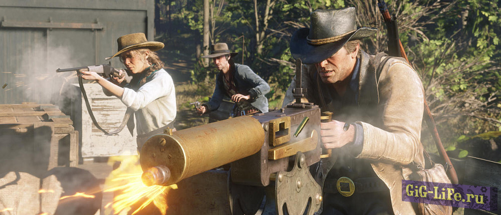 Red Dead Redepmtion 2 - патч с мультиплеером