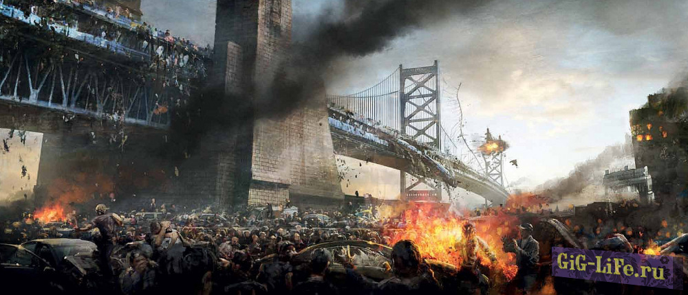 World War Z — Тысячи зомби в одном Нью-Йорке