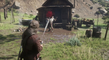 Red Dead Redemption 2 - дуэль и победа