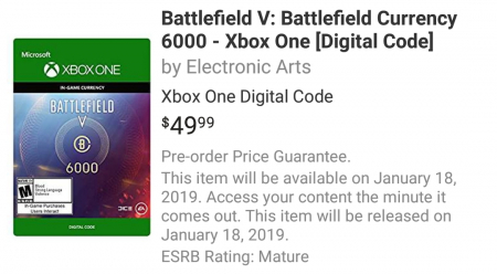 Battlefield 5 — микротранзакции