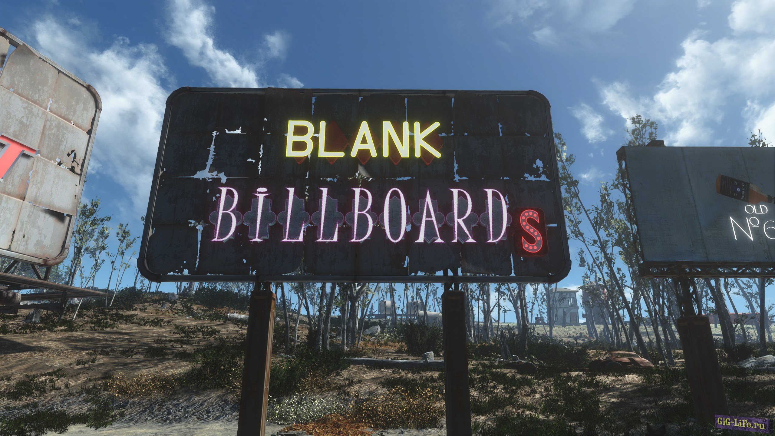Пустые рекламные щиты Мэга / Mag's Blank Billboards