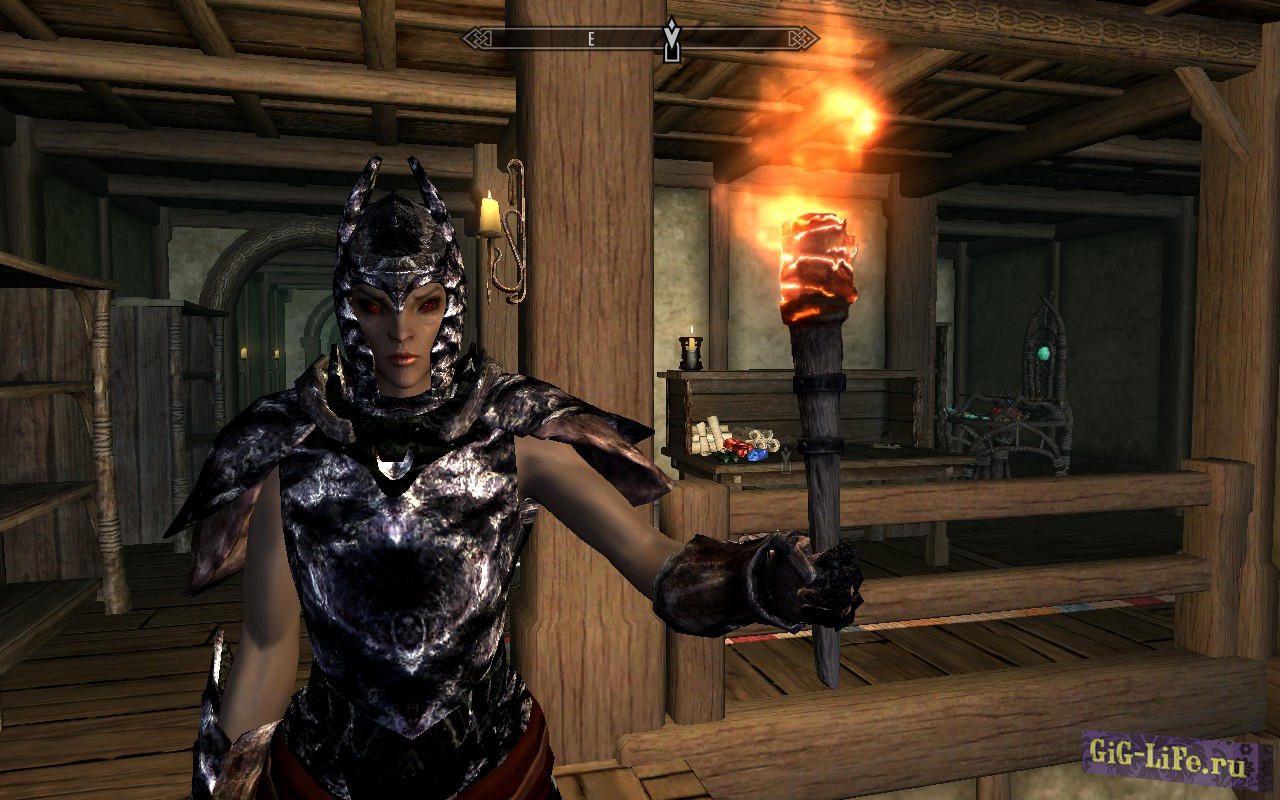 Skyrim — Обсидиановая броня / True Obsidian Armor