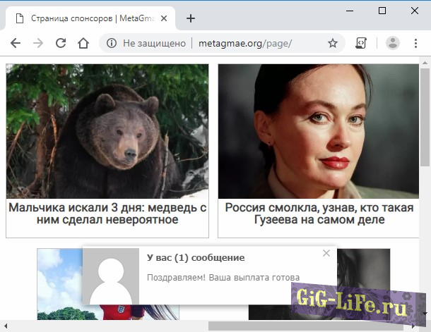 Metagmae — как убрать из браузера - Вирус