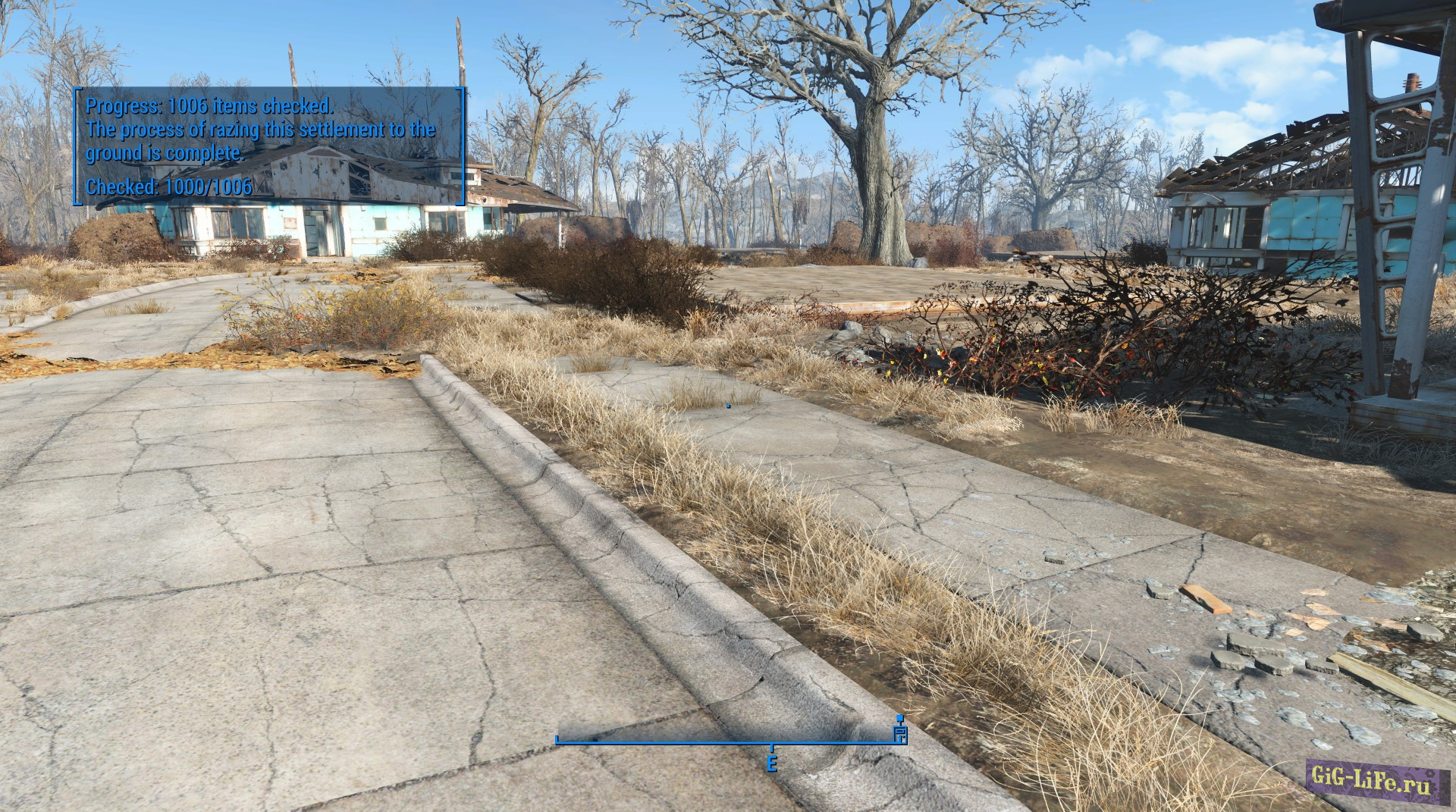 Fallout 4 — Raze My Settlement / Очищение от мусора в поселениях