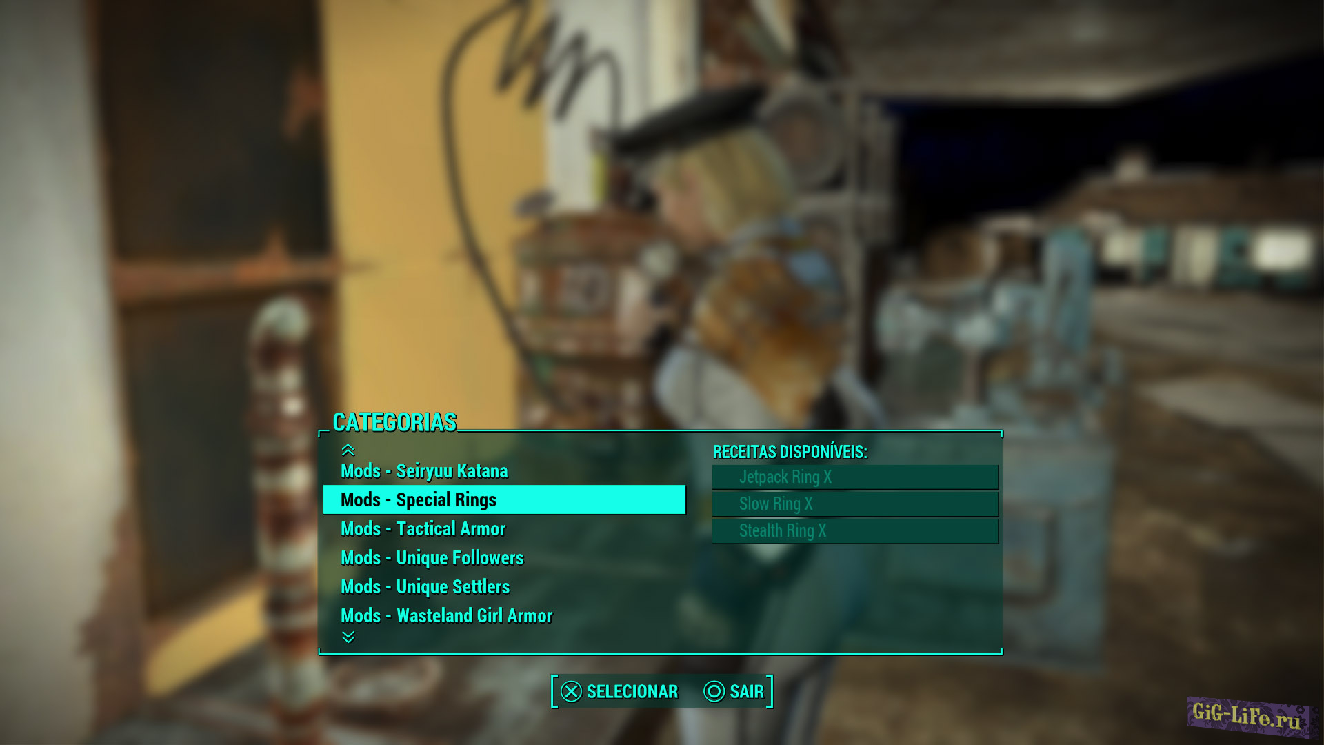 Fallout 4 — Чит-кольца – невидимость, джетпак и слоу-мо