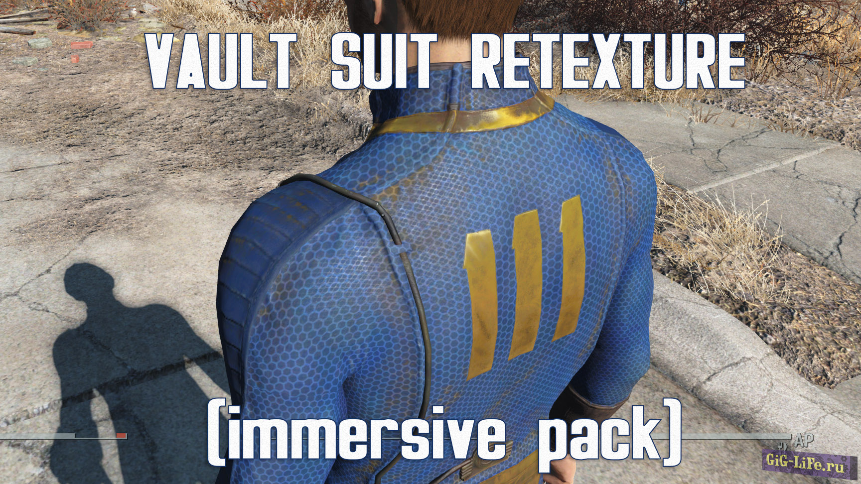 Fallout 4 — Высококачественный ретекстур комбинезонов / VaultSuit Retextur