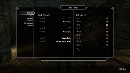 Теперь нанесем тату на руку.