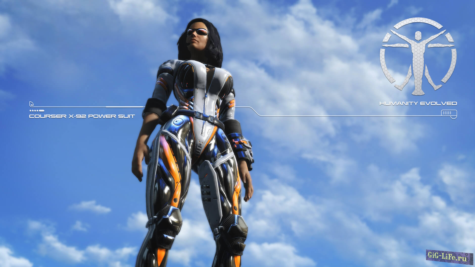 Fallout 4 — Силовой костюм охотника / Courser X-92 Power Suit CBBE and PipBoy