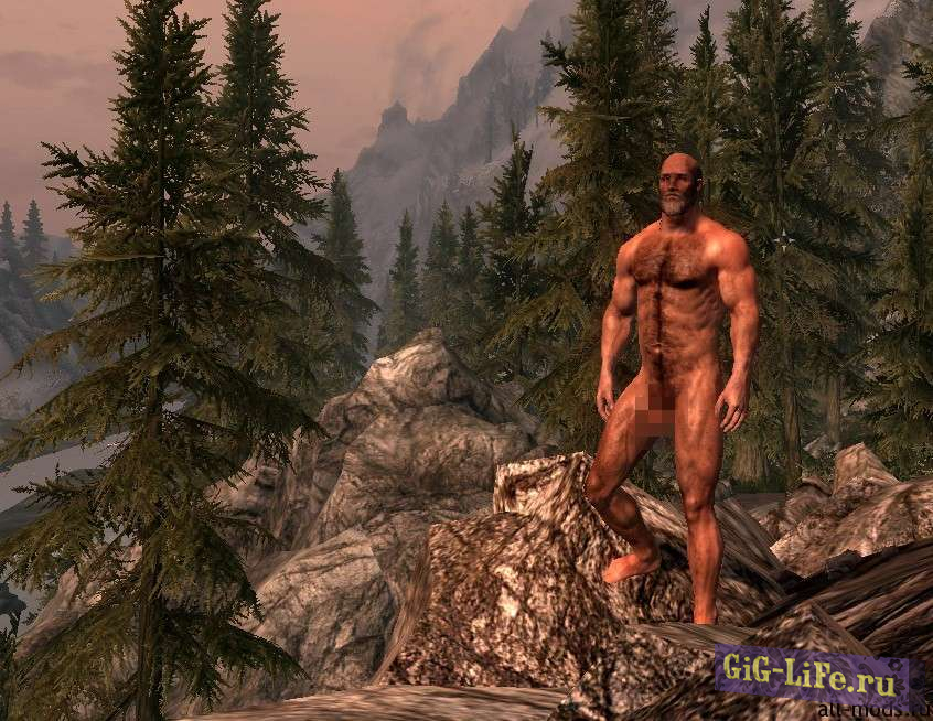 Skyrim — Голые мужчины / Nude Males
