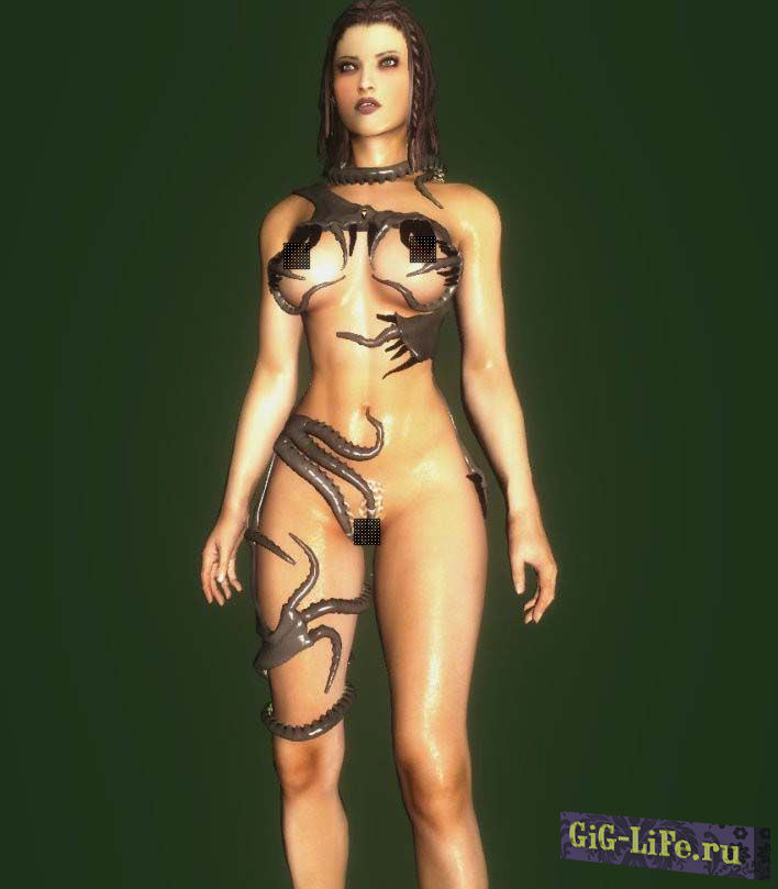 Skyrim — Сексуальная одежда от самого Хермеуса Мора под UNP и UN7B