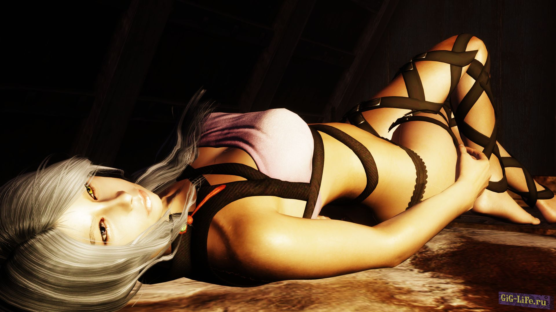 Skyrim — Соблазнительные позы в стиле "пин-ап" для женских персонажей / Pinup Poser