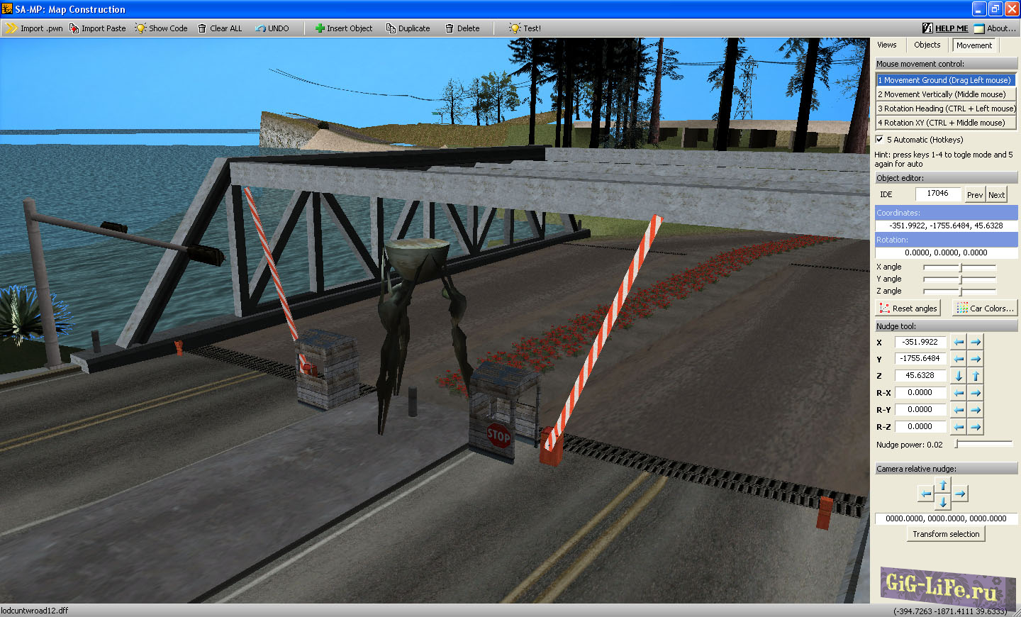 [MAP] Упрощённый пост на границе LSPD