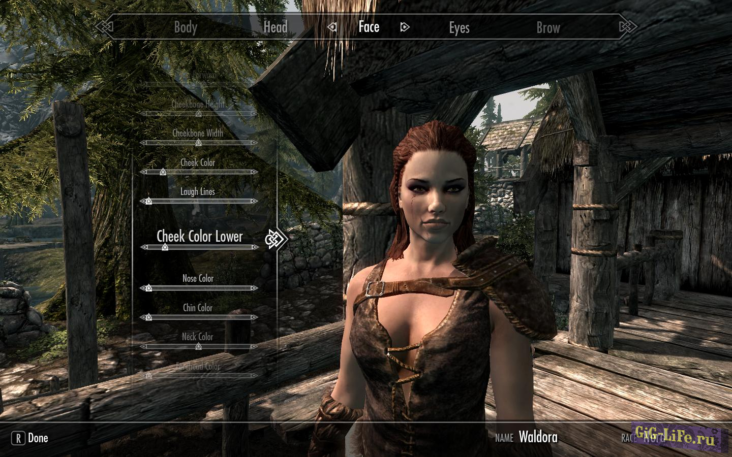 Skyrim — Сохранение (Симпатичная нордичка 1лв)