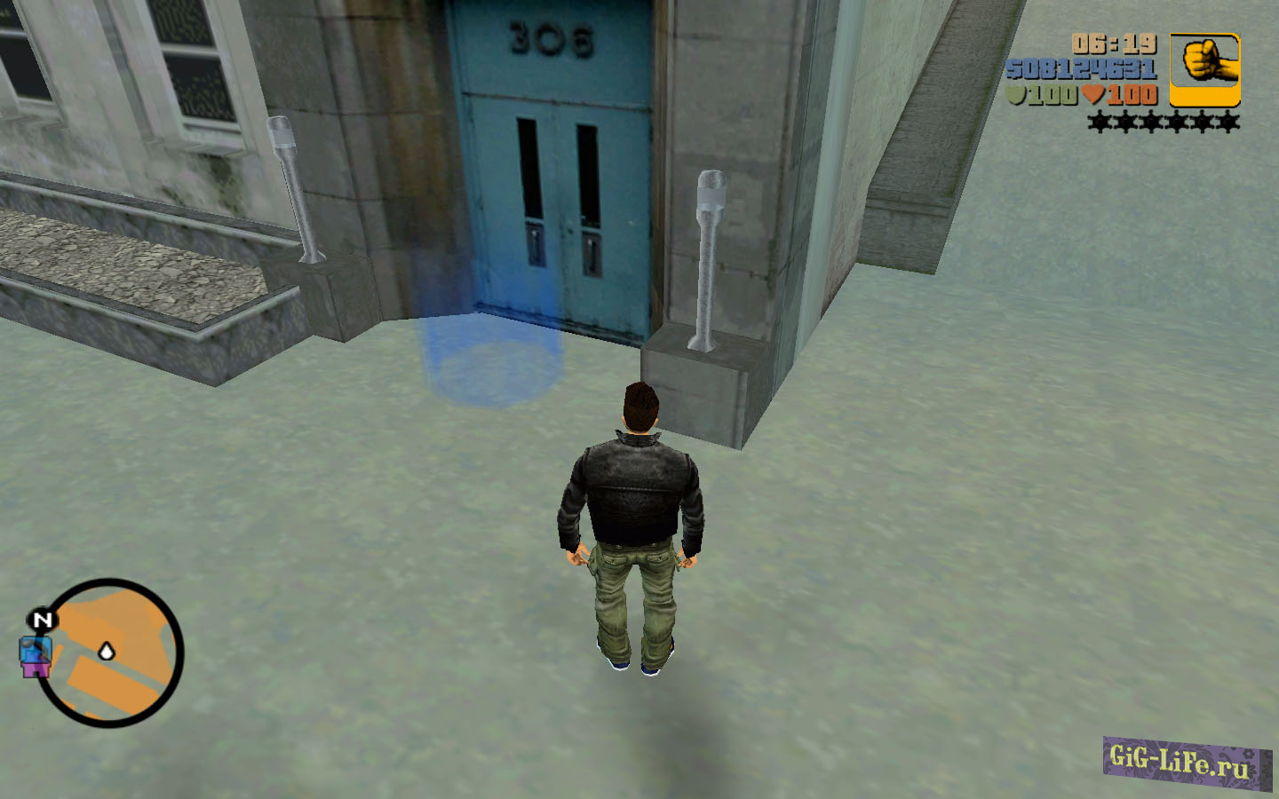 GTA III — Интерьер полицейского участка / LCPD mod