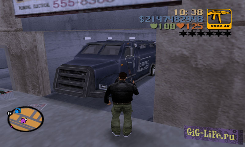 GTA III — Сохранение / SaveGame (Профессионально-Коллекционная версия с уникальными авто, 100% прохождение)