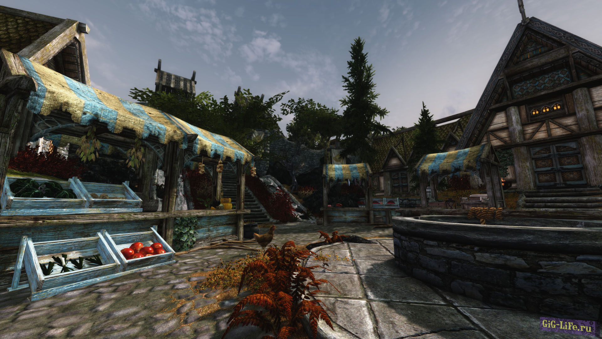 Skyrim — Улучшенные города и деревни / Towns and Villages Enhanced