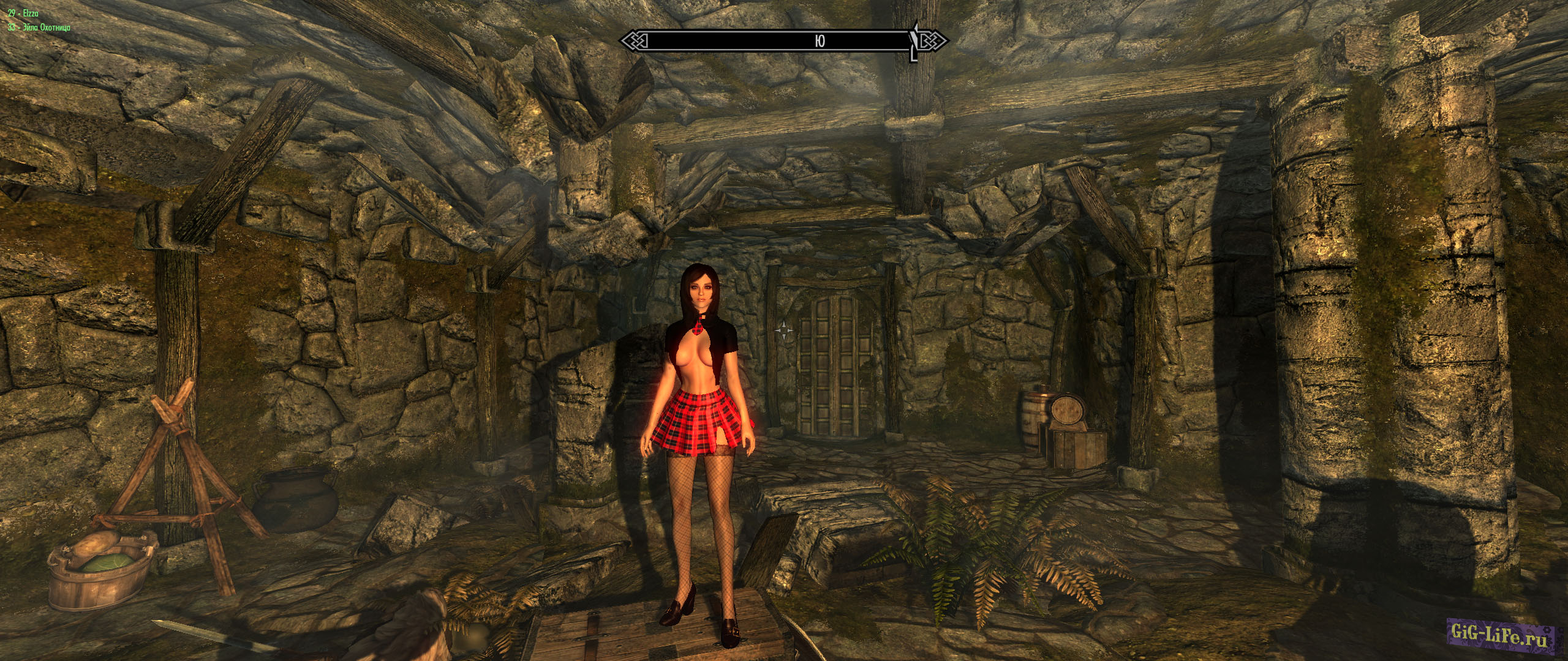 Skyrim — Анимации женского бега, ходьбы, стойки + / Female running and walking animation