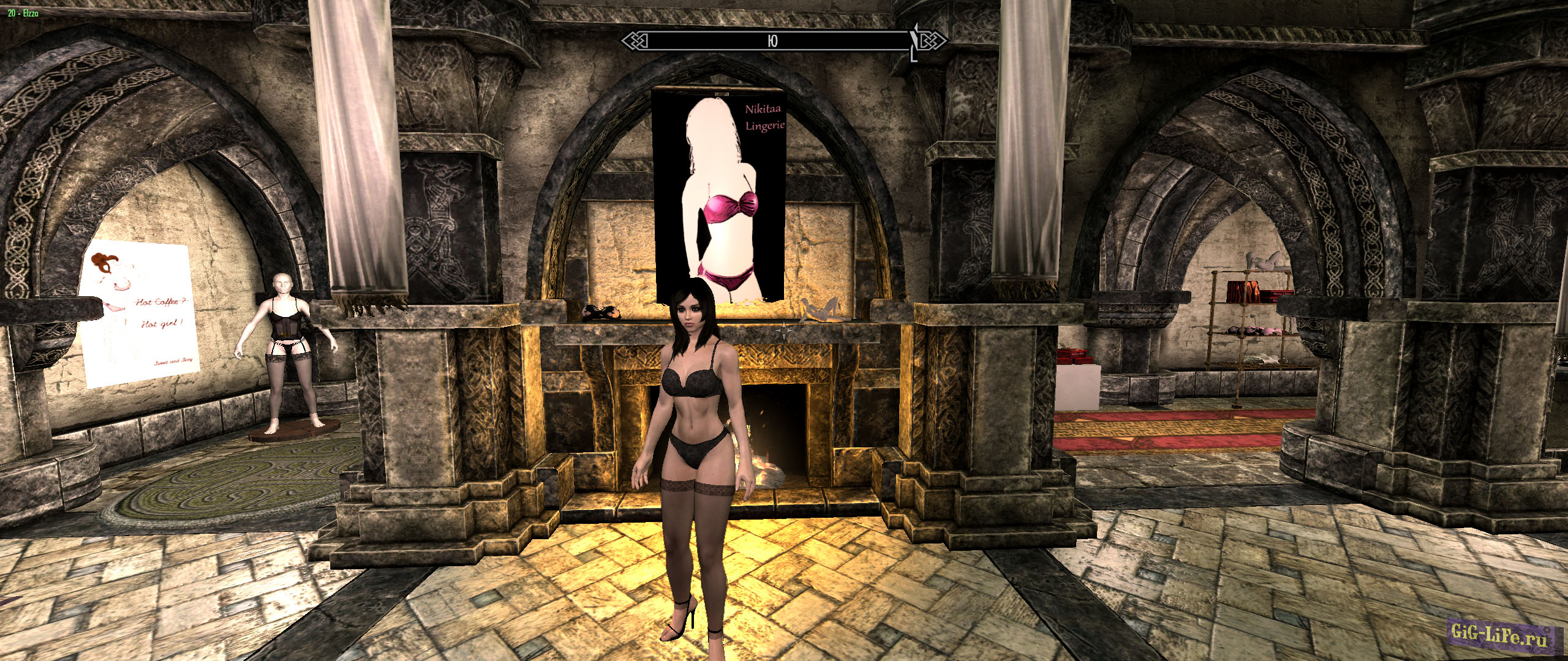 Skyrim — Магазин нижнего белья / Sweet Lingerie shop CBBE
