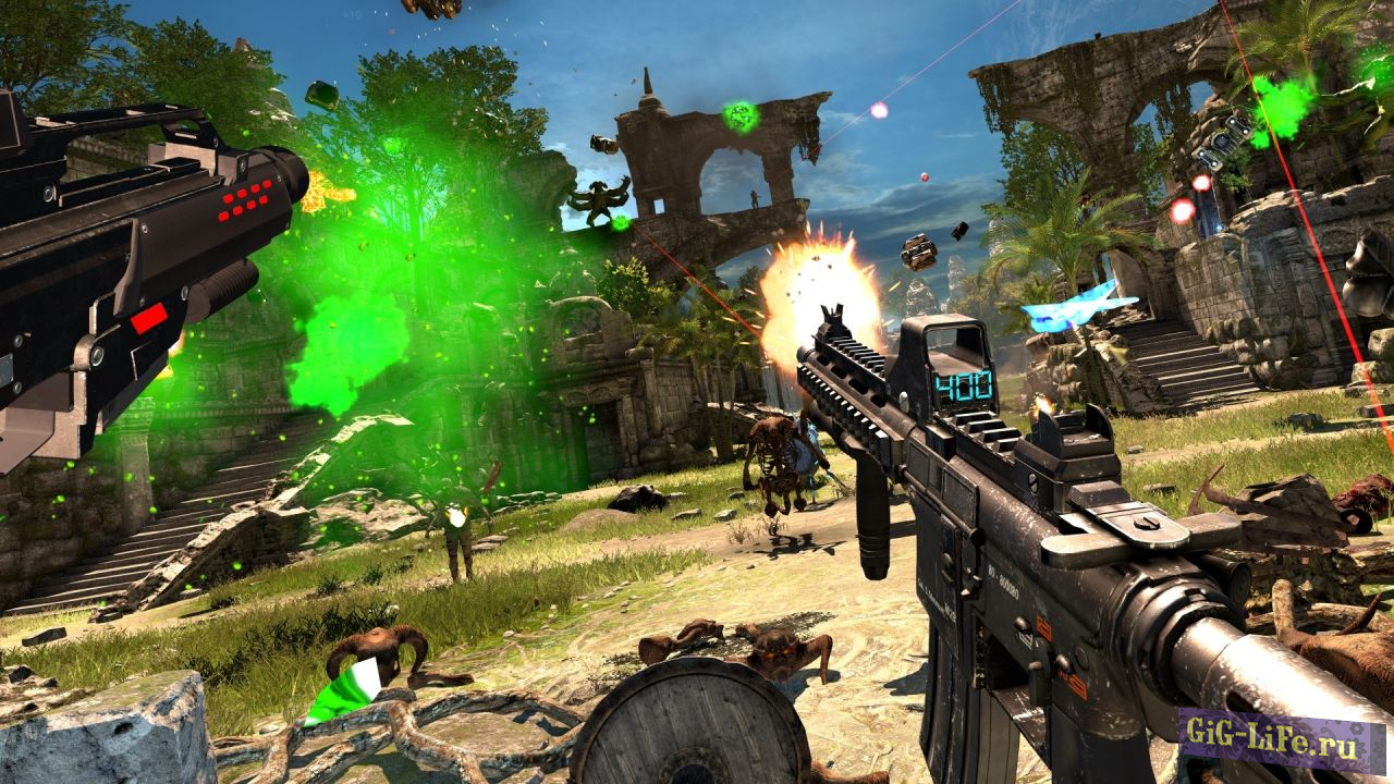 Serious Sam 4 — Первые 40 минут шутера