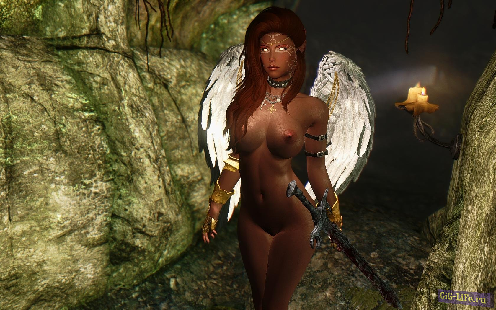 Skyrim — Обнажённые подземелья / Naked Dungeons