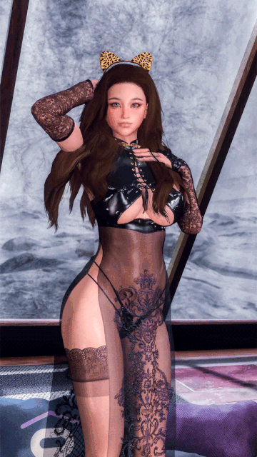 Skyrim — Наряд в стиле Пинап / COCO Pinup Cheongsam