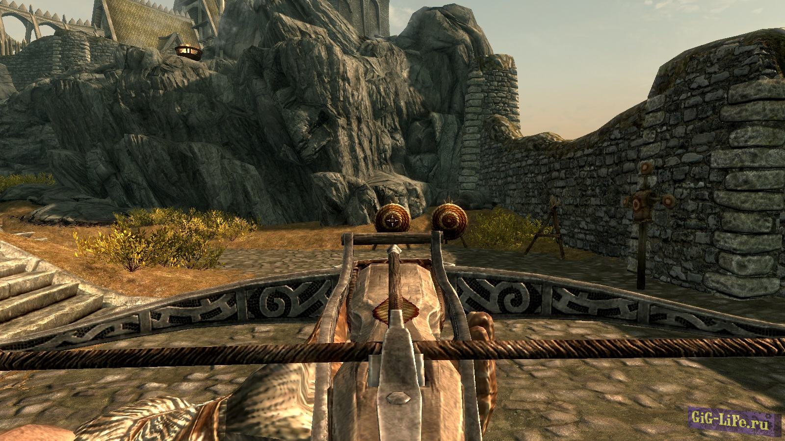 Skyrim — Фикс прицеливания из арбалета / Crosshair-aligned Crossbow