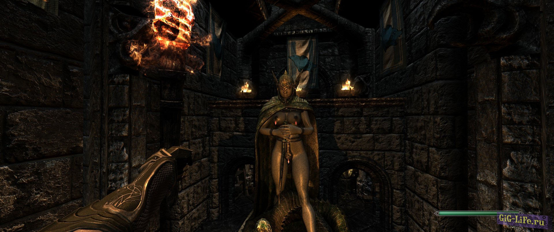 Skyrim — Защитник Дибеллы - Обнажённые героини Скайрима / Dibellan Defender - Naked Heroines of Skyrim