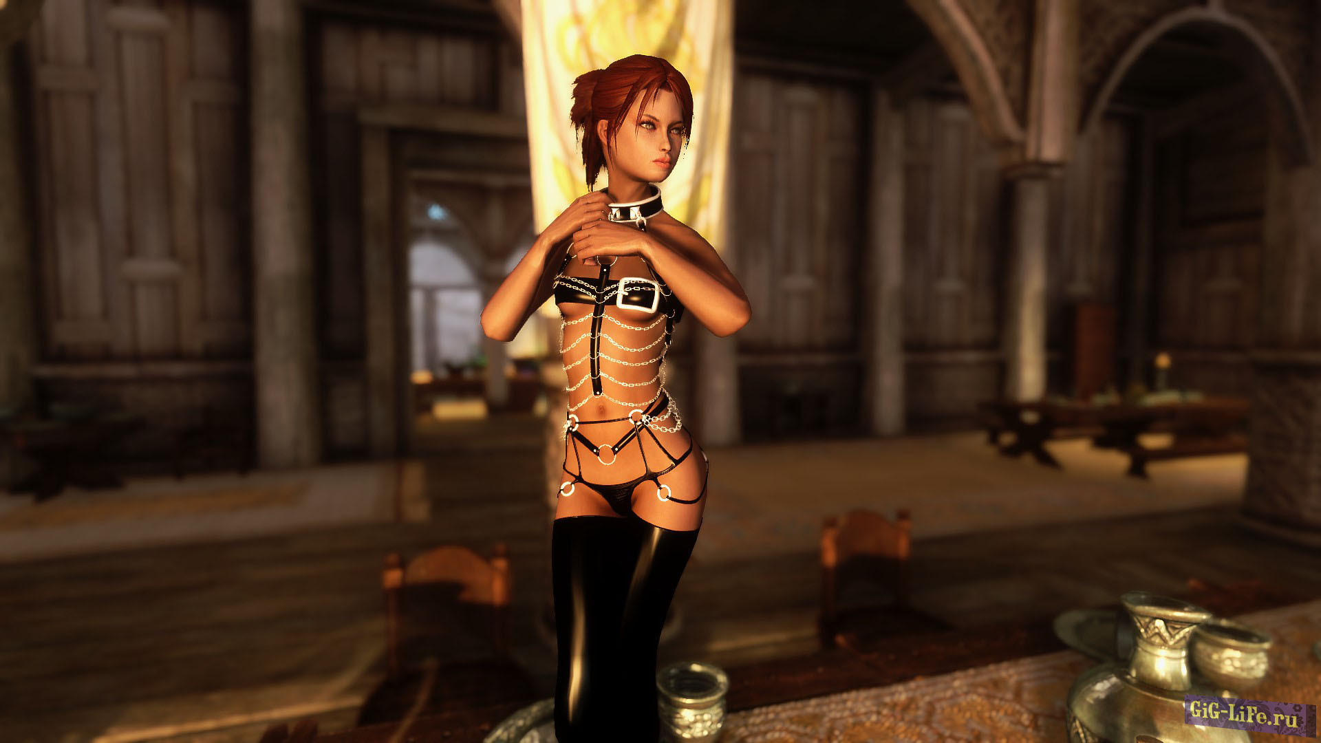 Skyrim — Рабыни / Slavegirls 827