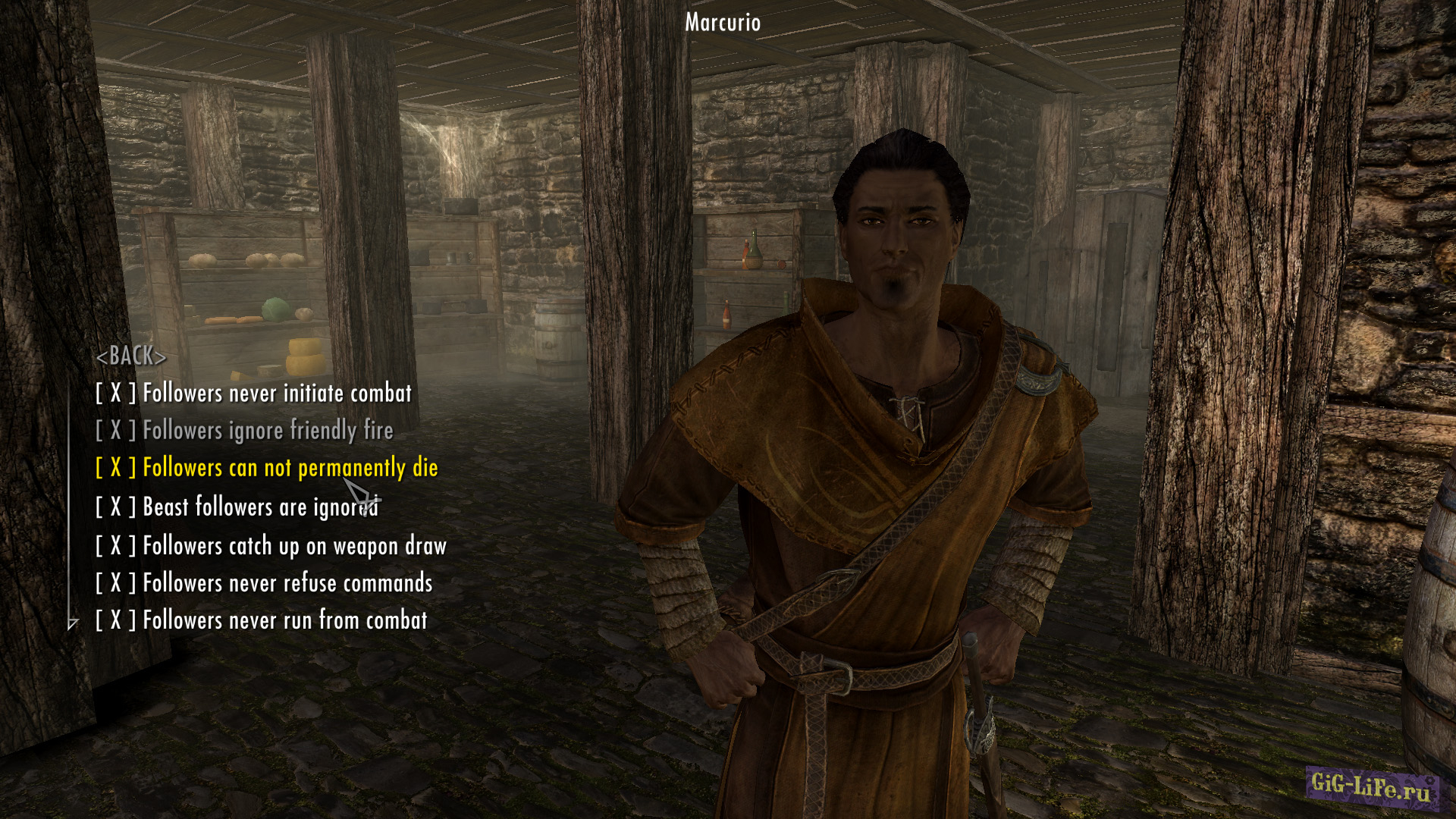 Skyrim — Настраиваемое диалоговое меню / EZ2C Dialogue Menu