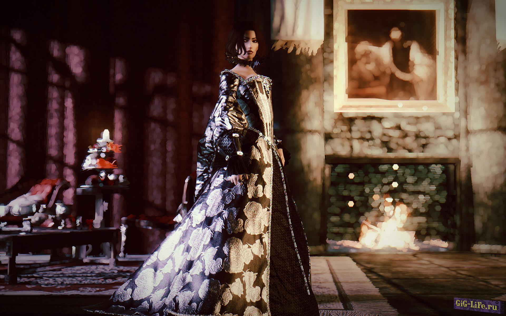 Skyrim — Платье Элизабет Тюдор | Kozakowy's 1546 Elizabeth Tudor Gown