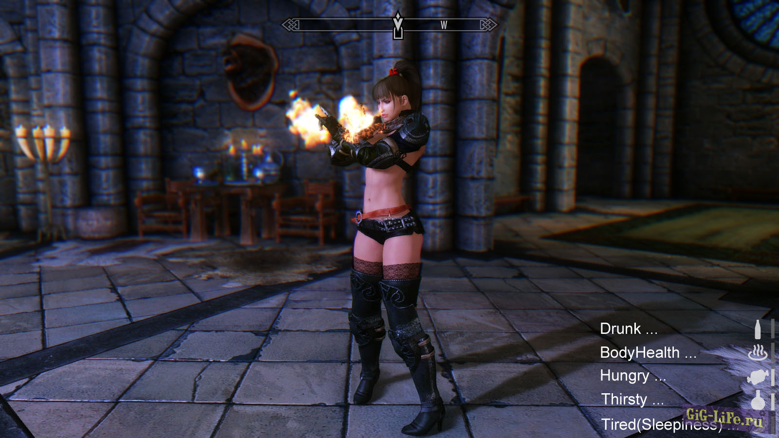 Skyrim — Еда, вода и сон | EatingSleepingDrinking - KuNeruNomu