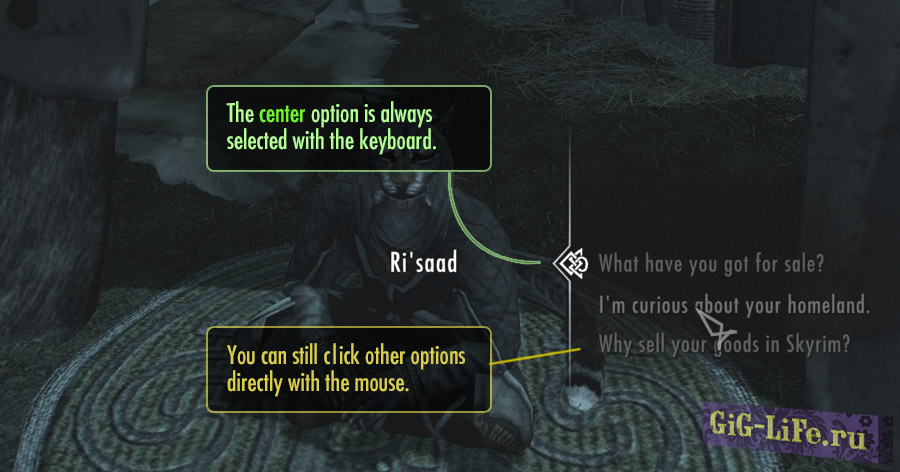 Skyrim — Улучшенное управление диалогами | Better Dialogue Controls