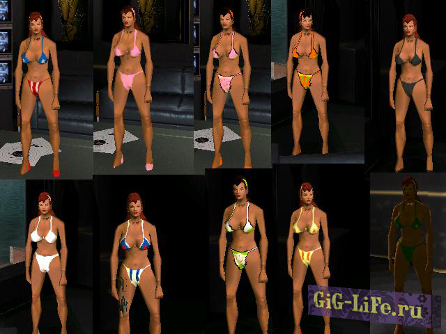 GTA:VC — Скинпак Кэнди Сакс | Candy Suxx Skinpack