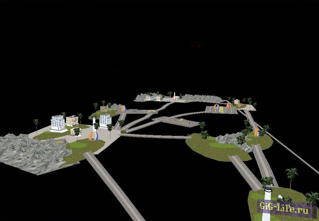 GTA:VC — Воздушный город | Fly city