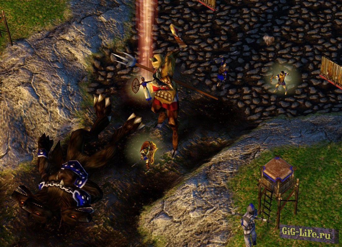 Age of Mythology — Защита храма | Temple protection